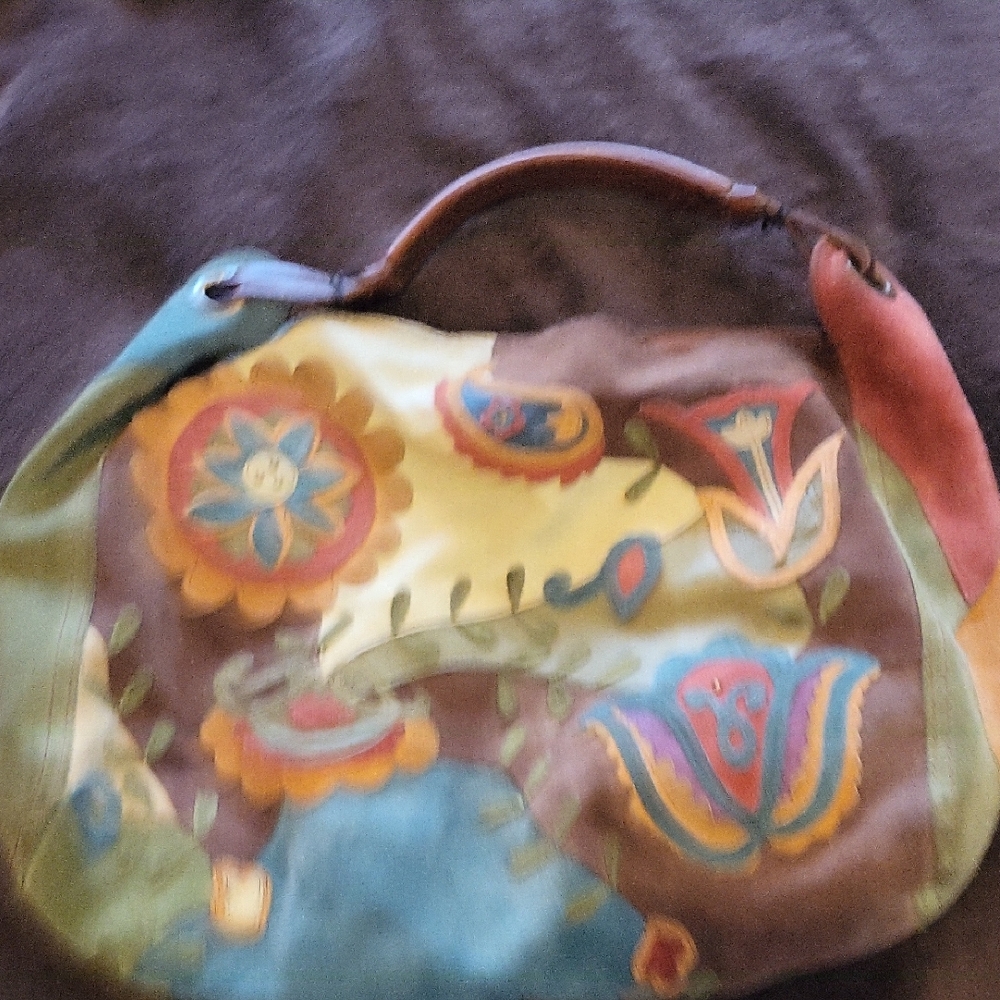 Colorful Floral Women's Bag